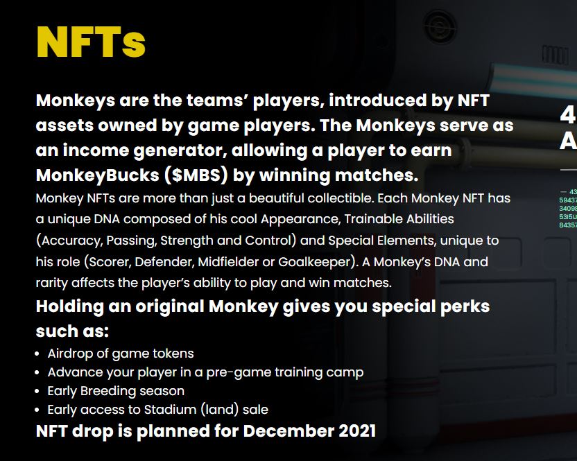 MonkeyBall Game NFT